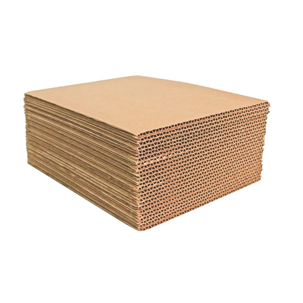 corrugated cardboard sheets