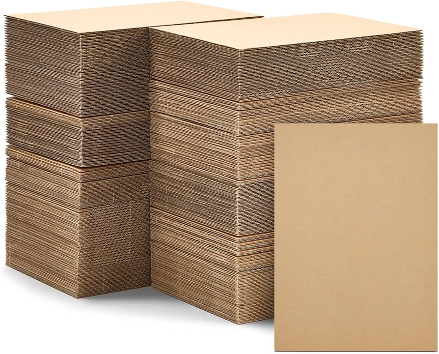 corrugated cardboard sheets