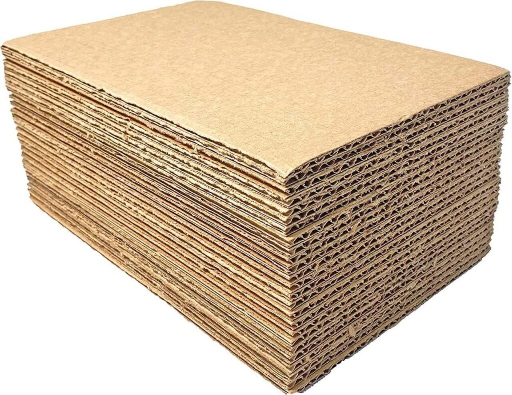 corrugated cardboard sheets